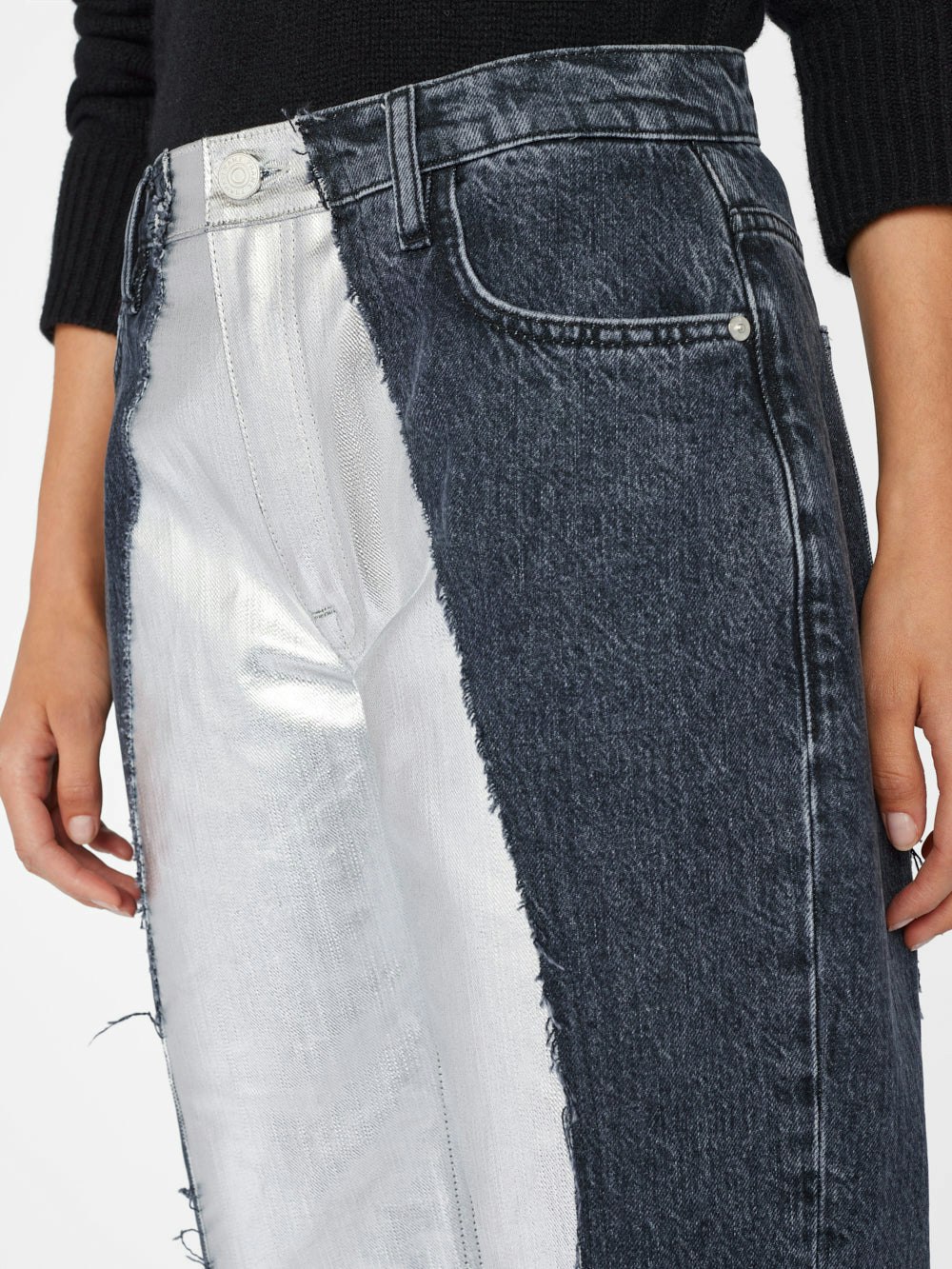 jeans front view